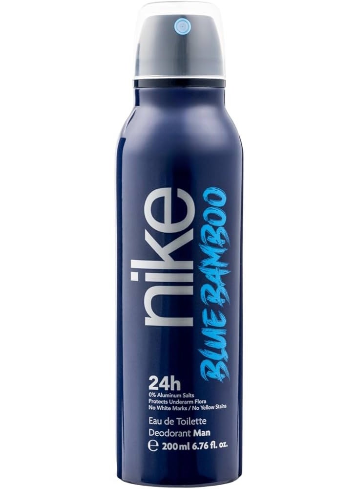 نايكي بلو بامبو مان مزيل العرق سبراي 24 ساعة، أو دو تواليت، 200 مل